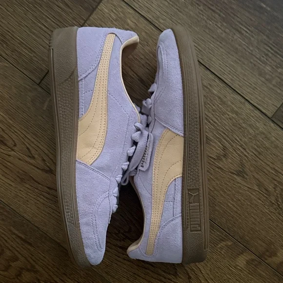 Puma Lavender Suede Sneakers - Picture 4 of 4